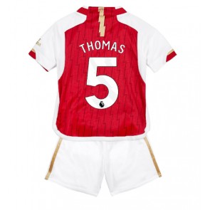 Arsenal Thomas Partey #5 Replica Home Stadium Kit for Kids 2023-24 Short Sleeve (+ pants)